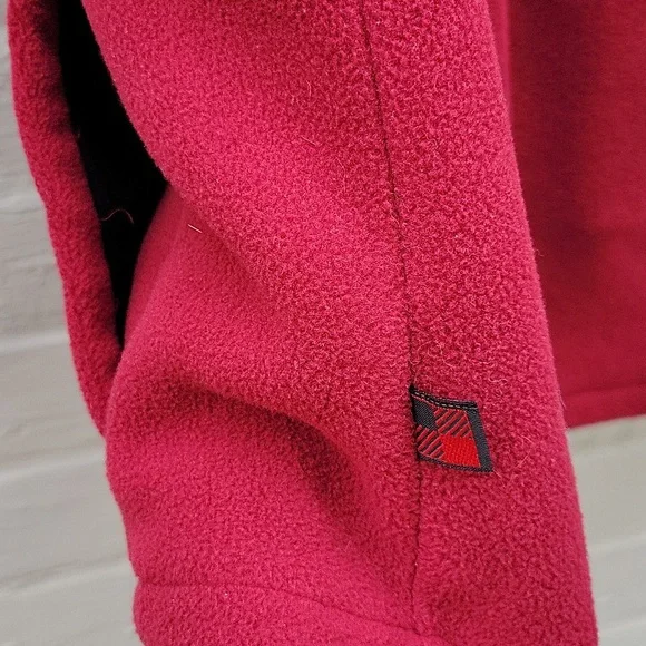 Woolrich Women's Lg Burgandy Fleece Vest - Picture 5 of 16